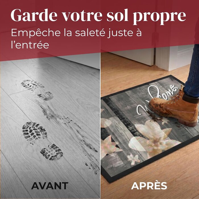 Paillasson Welcome 40x60 cm - Antidérapant - 29% de remise