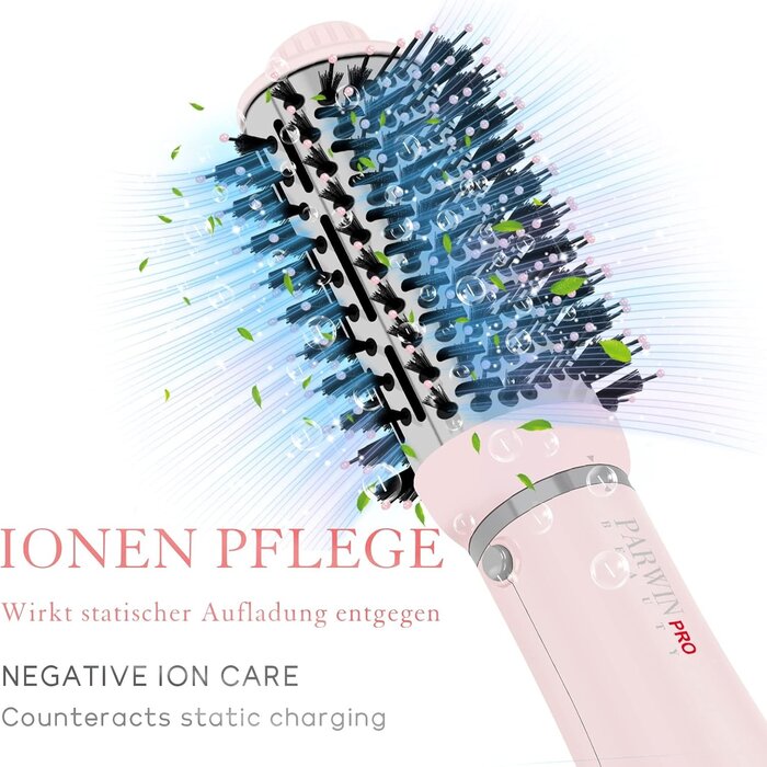 Brosse soufflante 4-en-1 1000W - Rose - 33% de remise