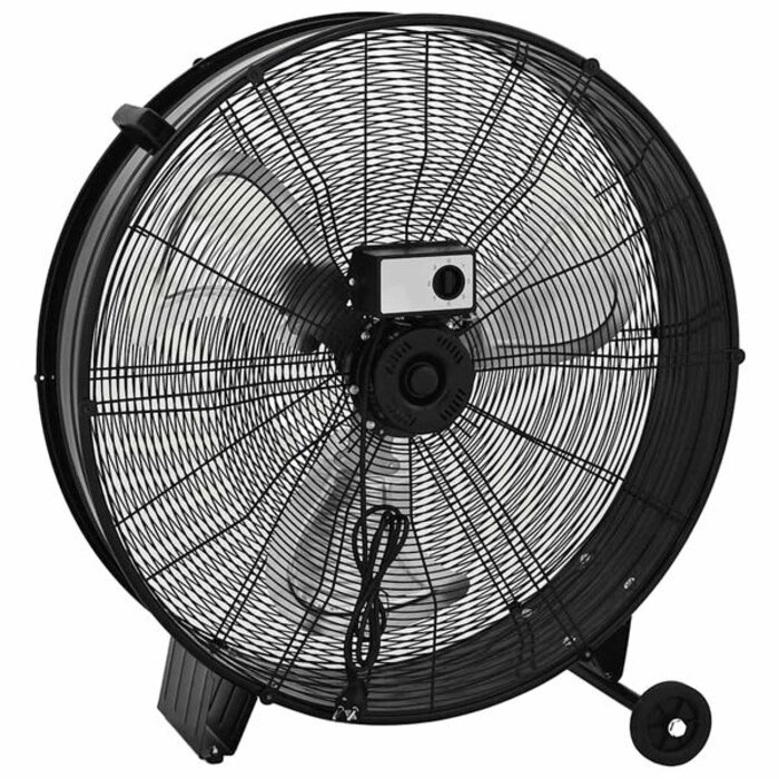 Vidaxl Ventilateur Industriel 77 cm Noir - 35% de remise