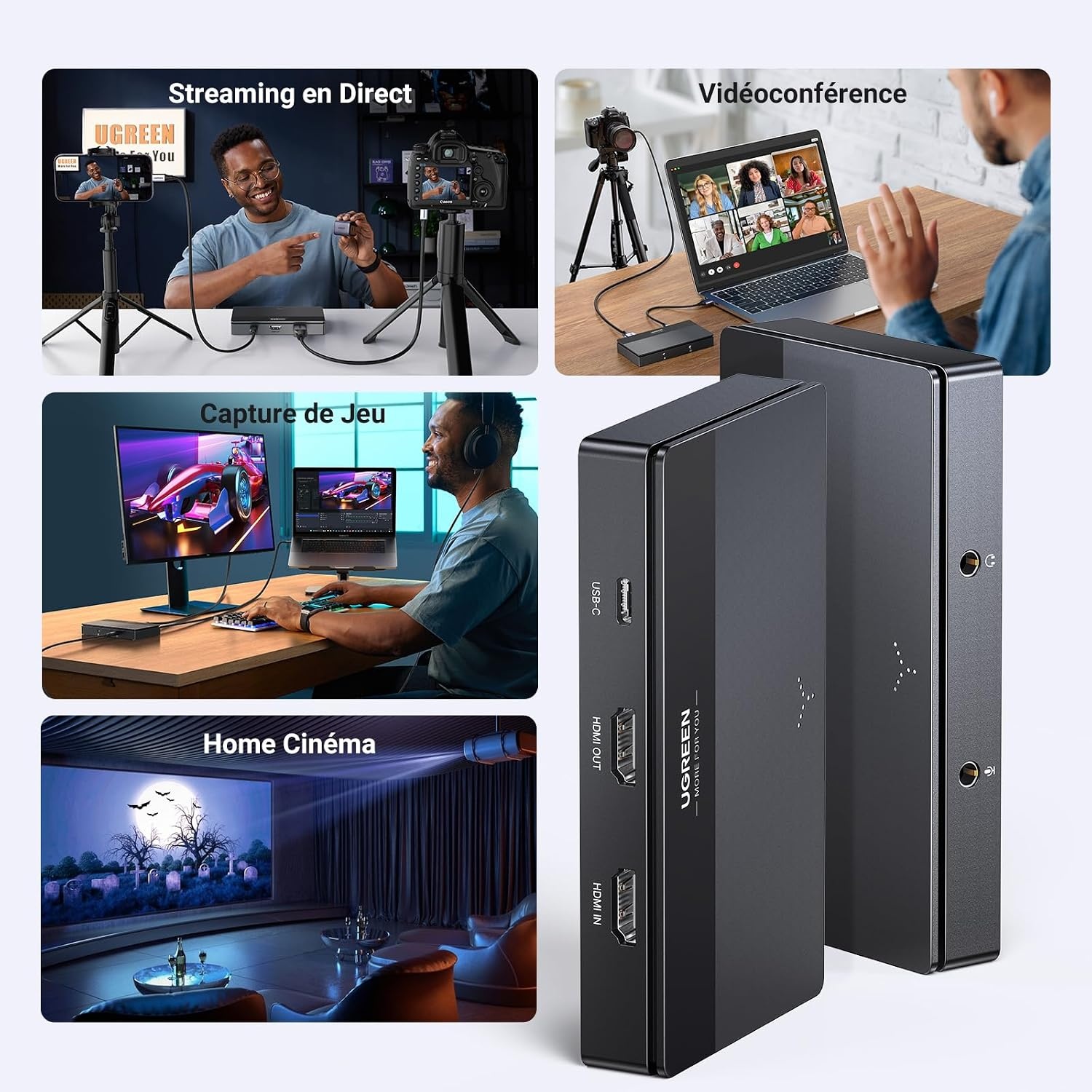 Carte d'acquisition vidéo 4K HDMI - Zwart, Taille S - 31% de remise