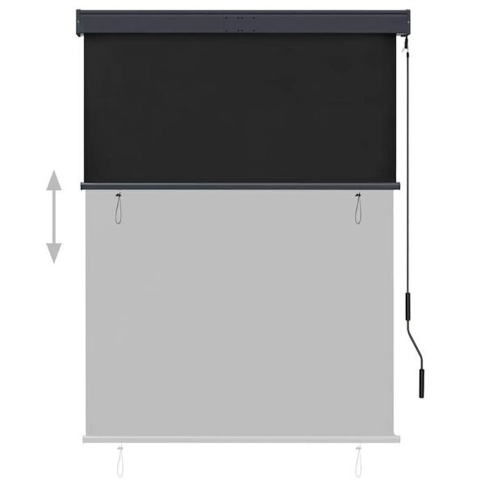 Vidaxl Store enrouleur extérieur 120x250 cm anthracite - 34% de remise