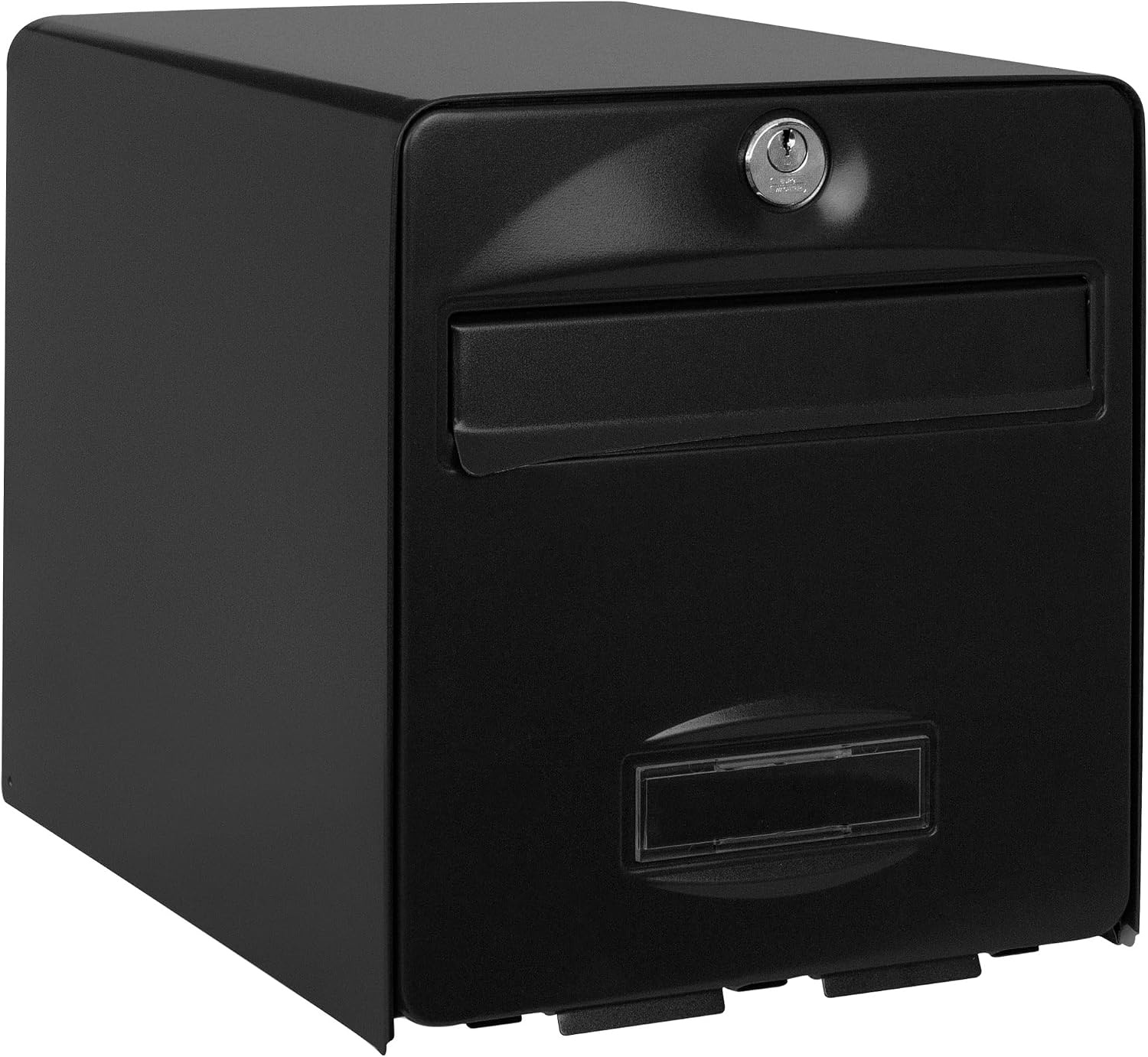 Boîte aux lettres murale en acier noir - 33% de remise