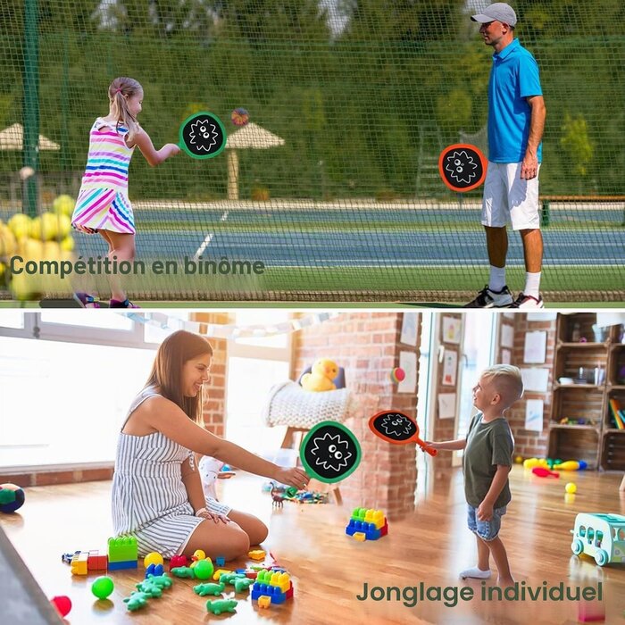 Set de badminton enfant taille S Groen oranje zwart - 30% de remise