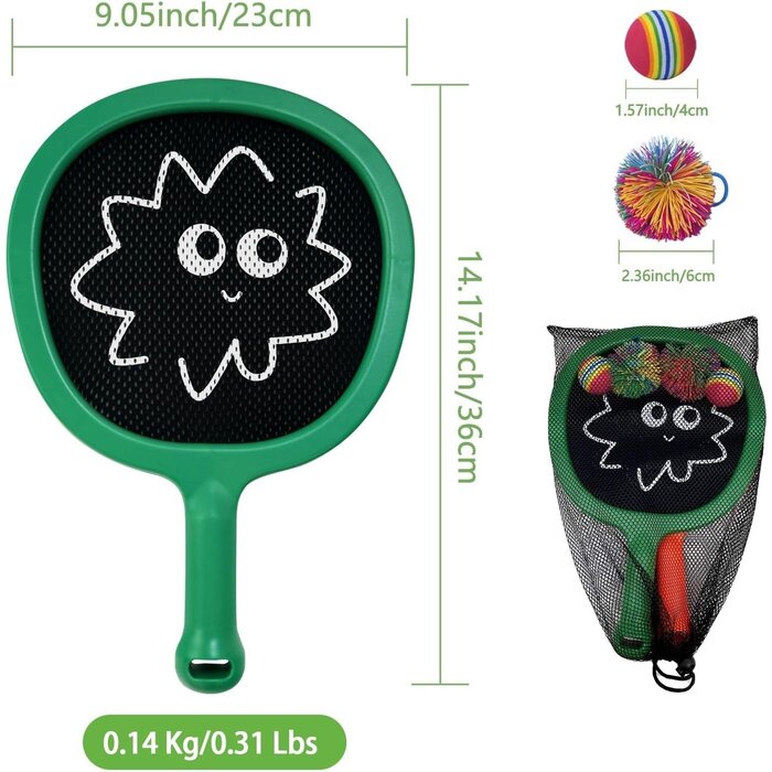Set de badminton enfant taille S Groen oranje zwart - 30% de remise