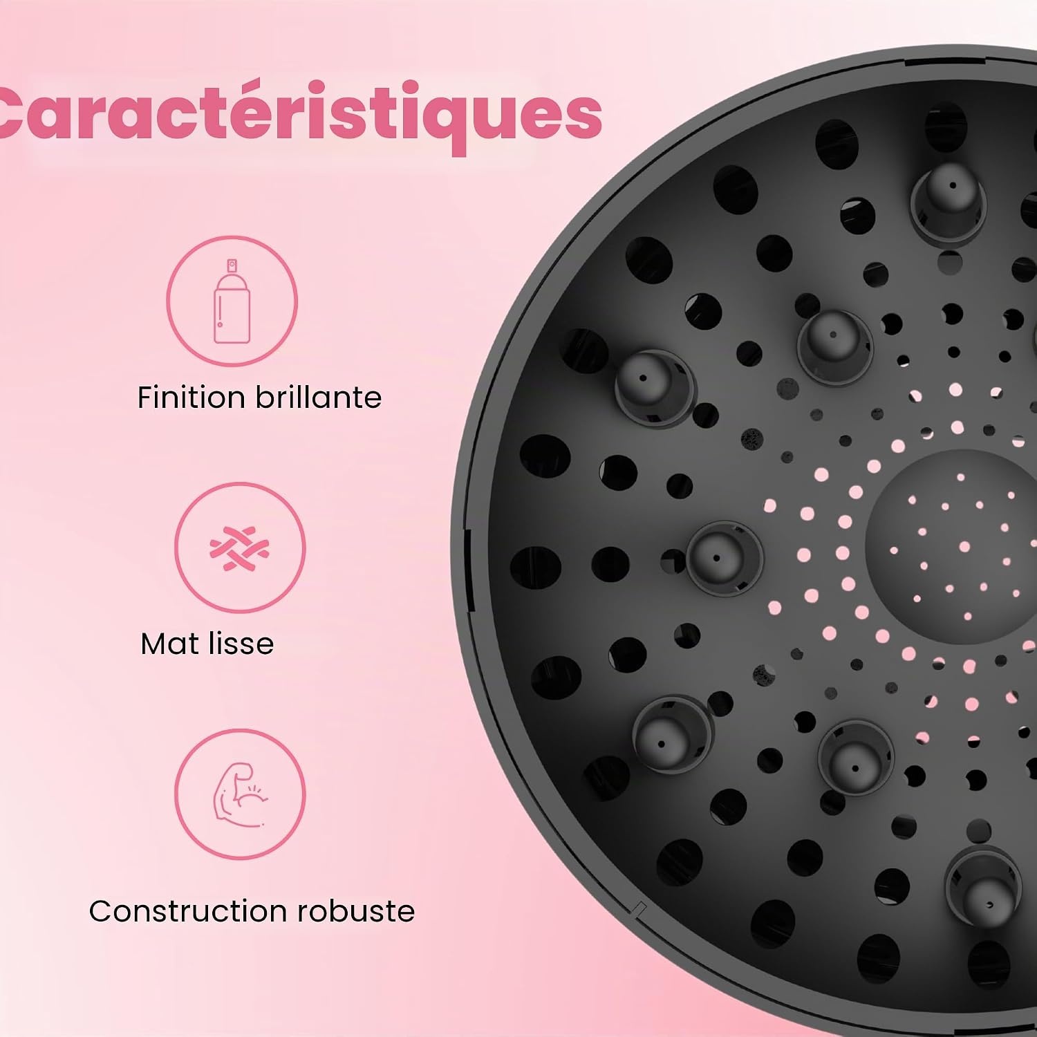 Diffuseur Sèche-Cheveux Universel Boucles Définies - 29% de remise