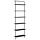 Bibliothèque 6 niveaux chêne noir 60x24x203cm - 34% de remise