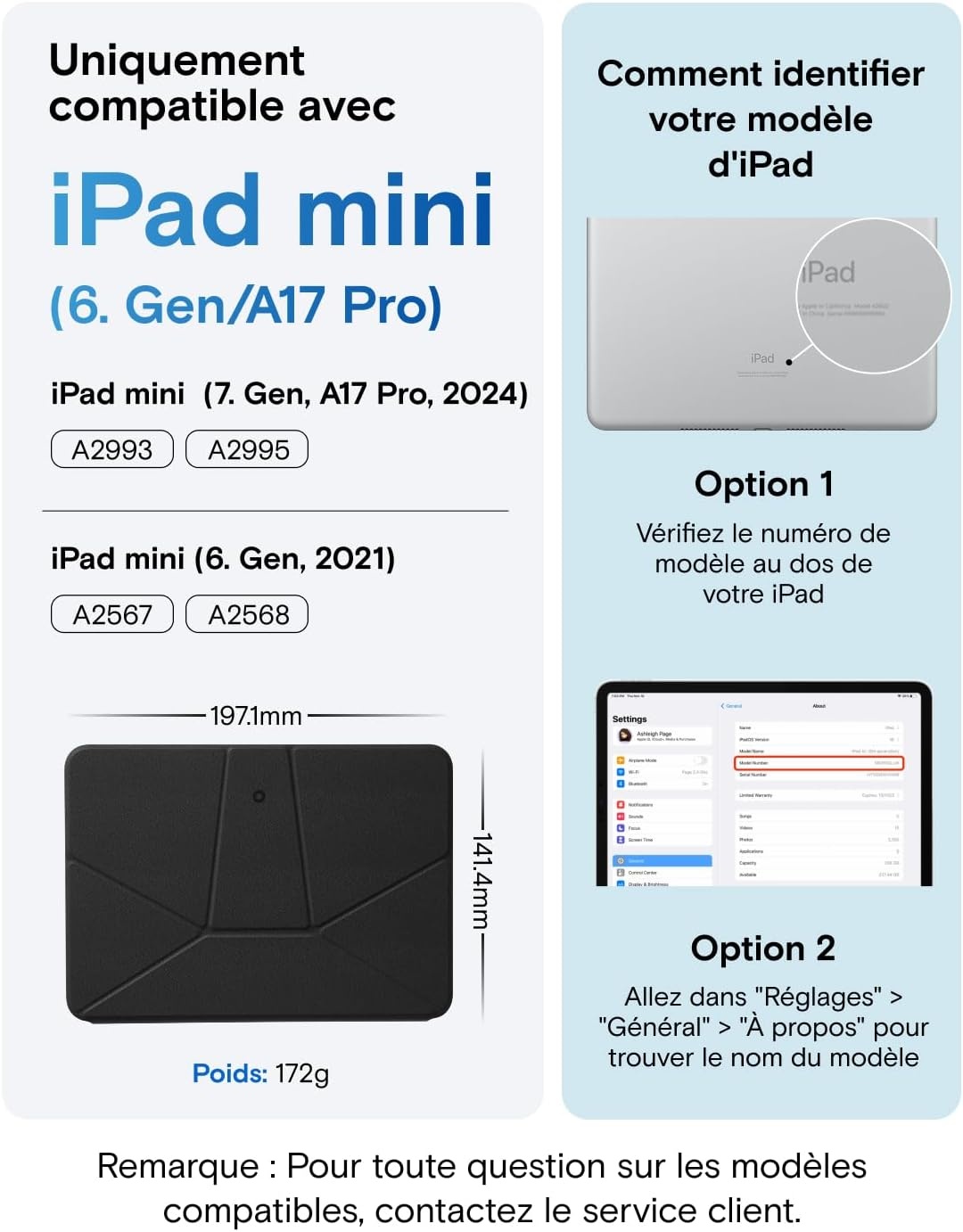 Étui Folio pour iPad mini 6 & 7 - Panna Cotta - 32% de remise