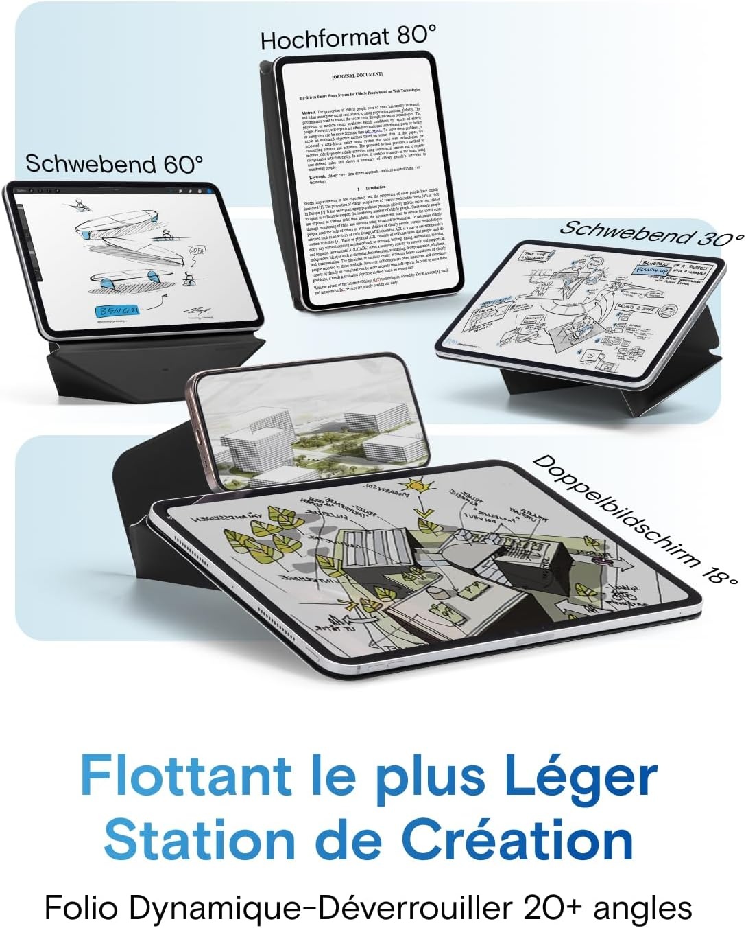 Étui Folio pour iPad mini 6 & 7 - Panna Cotta - 32% de remise