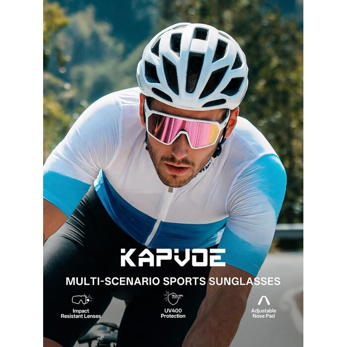 Lunettes de sport polarisées unisexe - 30% de remise