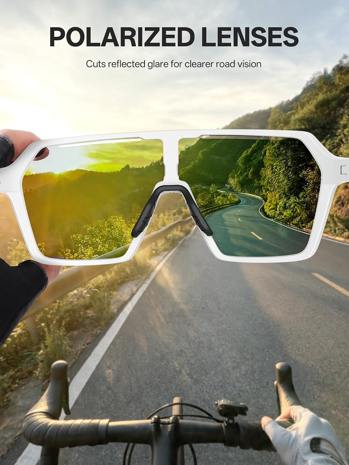 Lunettes de sport polarisées unisexe - 30% de remise