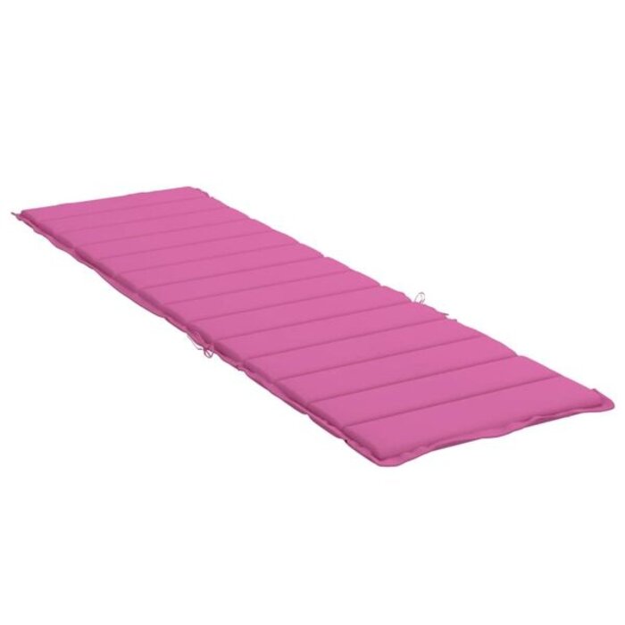 Vidaxl Coussin de bain de soleil Oxford rose 200x50cm - 32% de remise