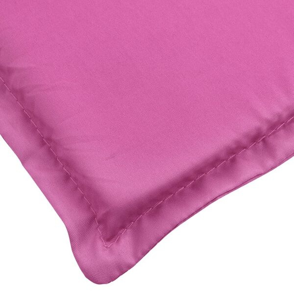 Vidaxl Coussin de bain de soleil Oxford rose 200x50cm - 32% de remise