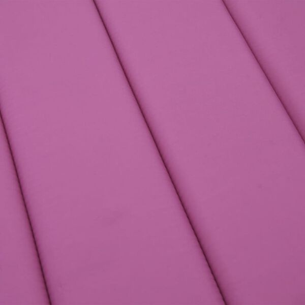 Vidaxl Coussin de bain de soleil Oxford rose 200x50cm - 32% de remise