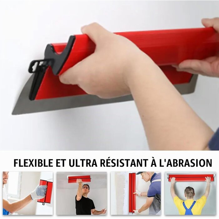 Kit 11 couteaux à enduire avec manche télescopique - 33% de remise