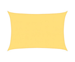 Vidaxl Voile d'ombrage rectangulaire 5x6 m beige - 46% de remise