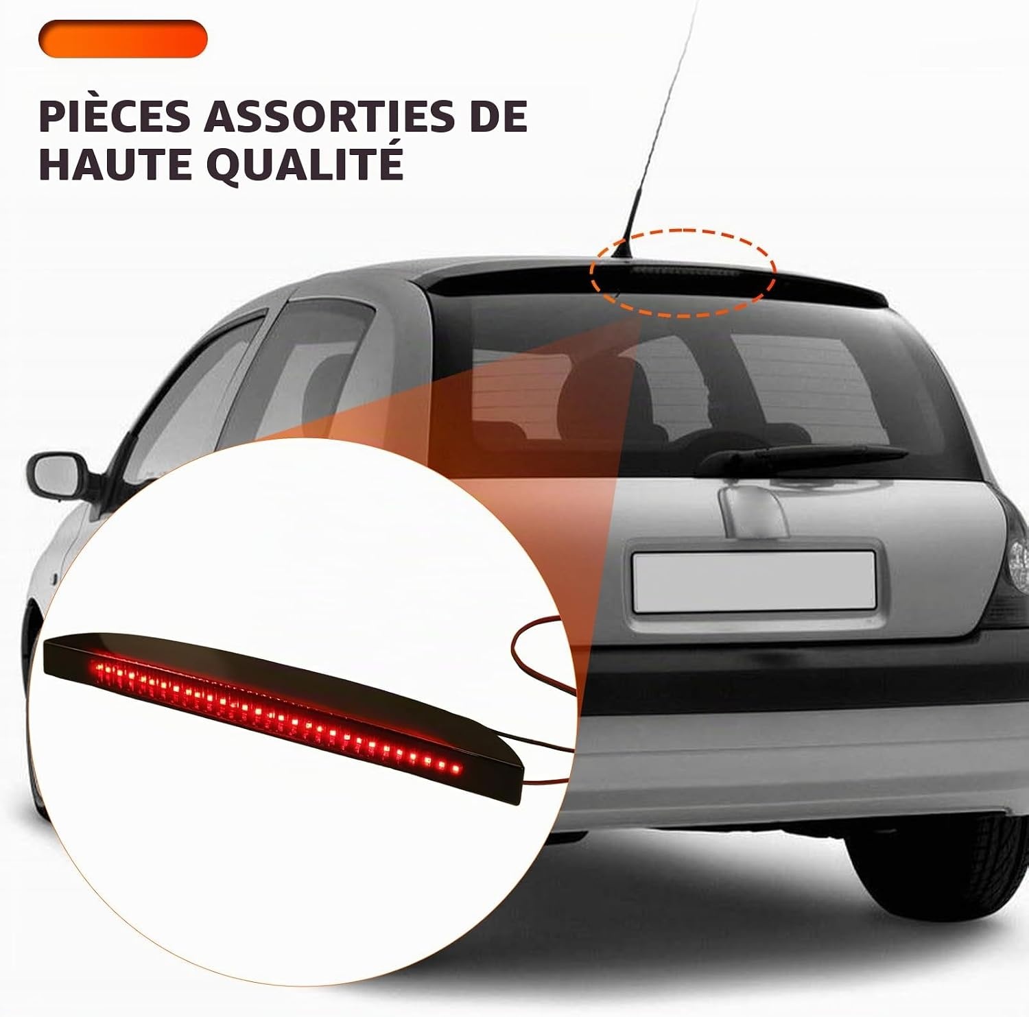 3ème feu stop LED pour Renault Clio II (1998-2005) - 31% de remise
