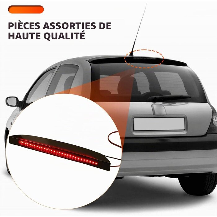 3ème feu stop LED pour Renault Clio II (1998-2005) - 31% de remise