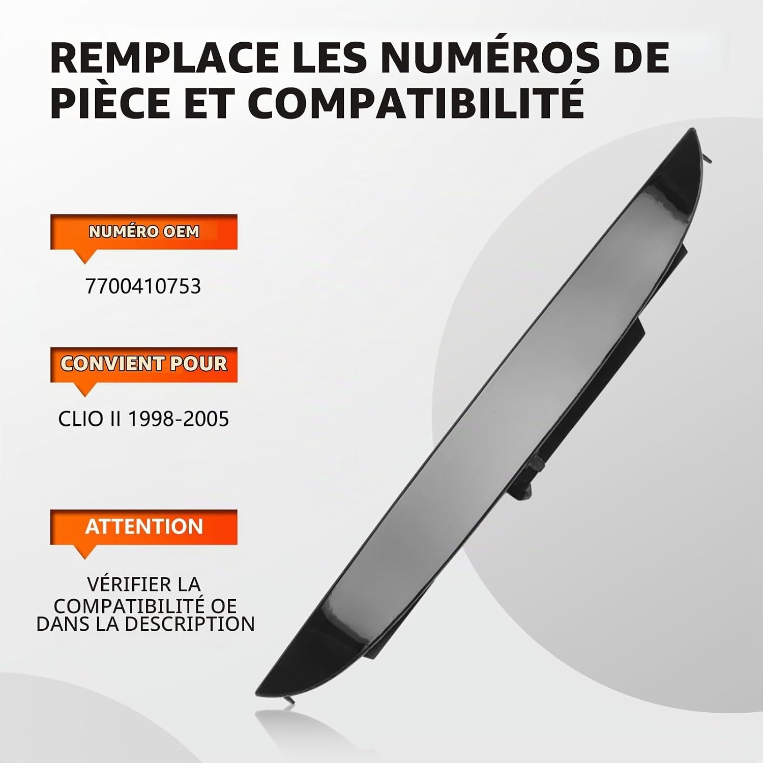3ème feu stop LED pour Renault Clio II (1998-2005) - 31% de remise