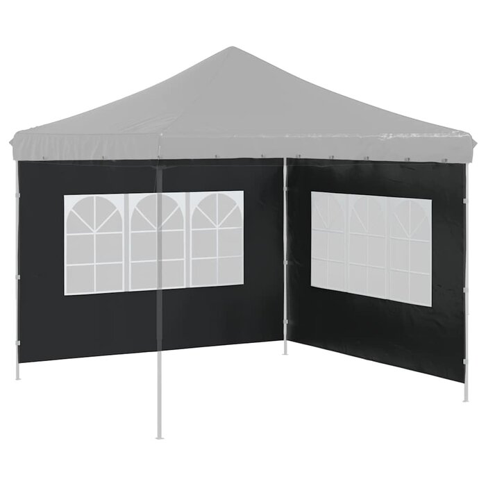 2 Panneaux latéraux de tente 300x195 cm, Anthracite - 29% de remise