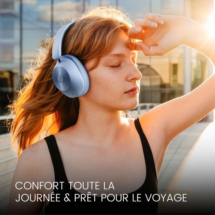 Casque Bluetooth 5.4 Bleu bébé S - 32% de remise
