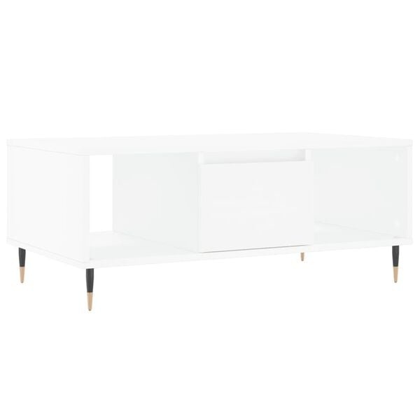 Vidaxl Table basse moderne avec tiroir - 90x50 cm - 33% de remise
