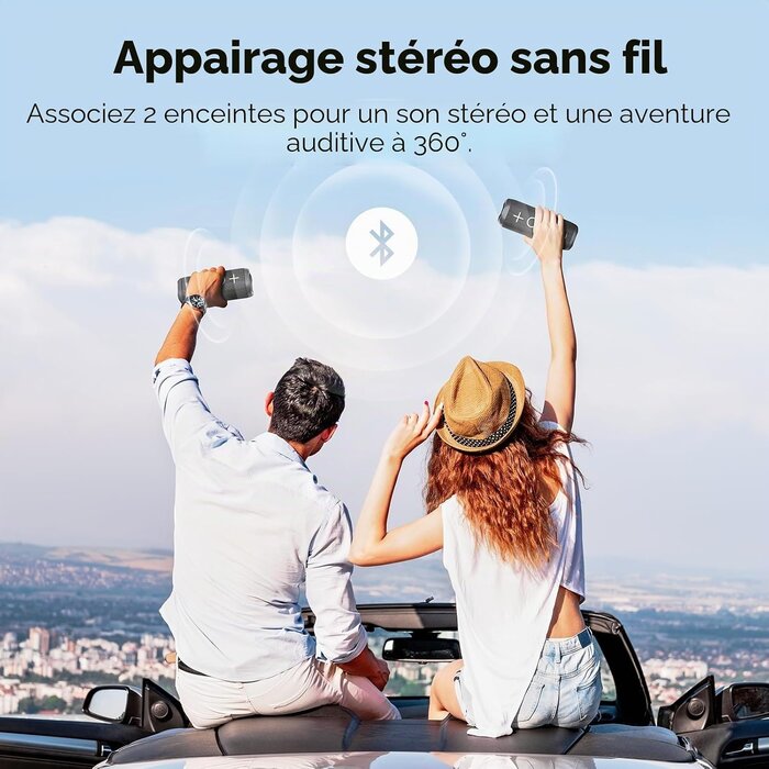 Enceinte Bluetooth StormBox 2, Noir, Taille S - 29% de remise