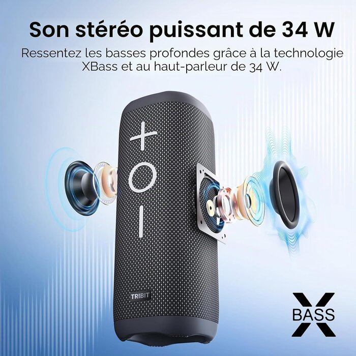 Enceinte Bluetooth StormBox 2, Noir, Taille S - 29% de remise