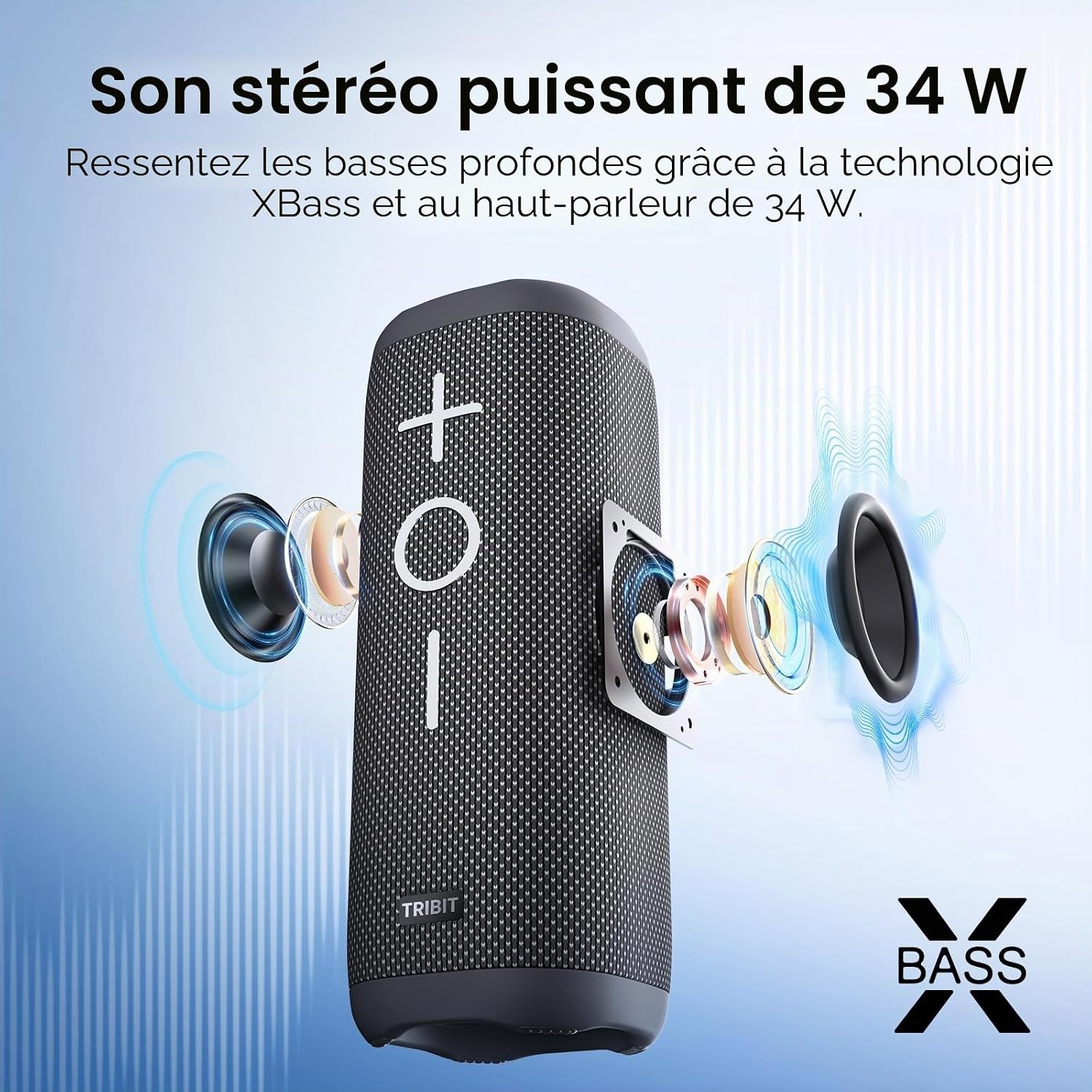 Enceinte Bluetooth StormBox 2, Noir, Taille S - 29% de remise