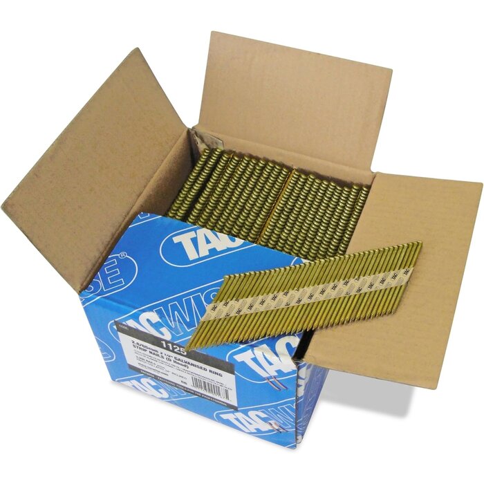 Clous en bande 2,8x65mm 34° pour ossature - 3300 pièces - 32% de remise