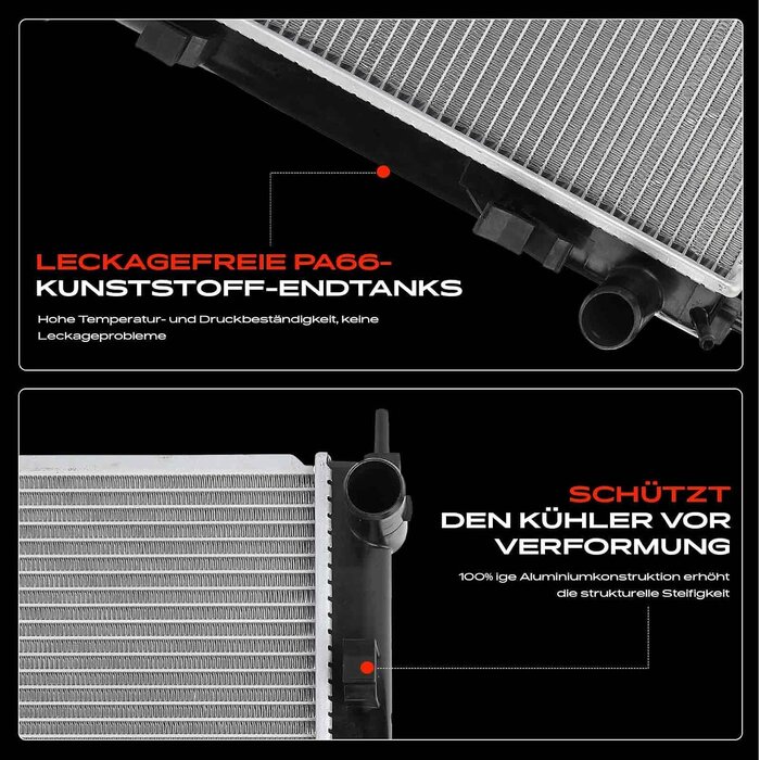 Frankberg Radiateur de refroidissement moteur pour Nissan Cube et Juke - 34% de remise