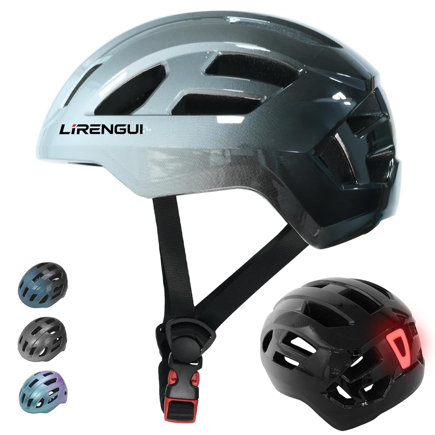 Casque de vélo pour enfant gris (55-58 cm) - 31% de remise
