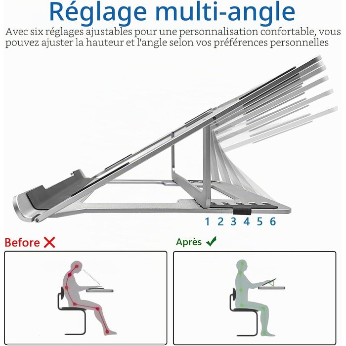 Support de mixage aluminium réglable - 33% de remise