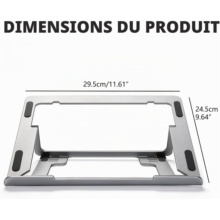 Support de mixage aluminium réglable - 33% de remise