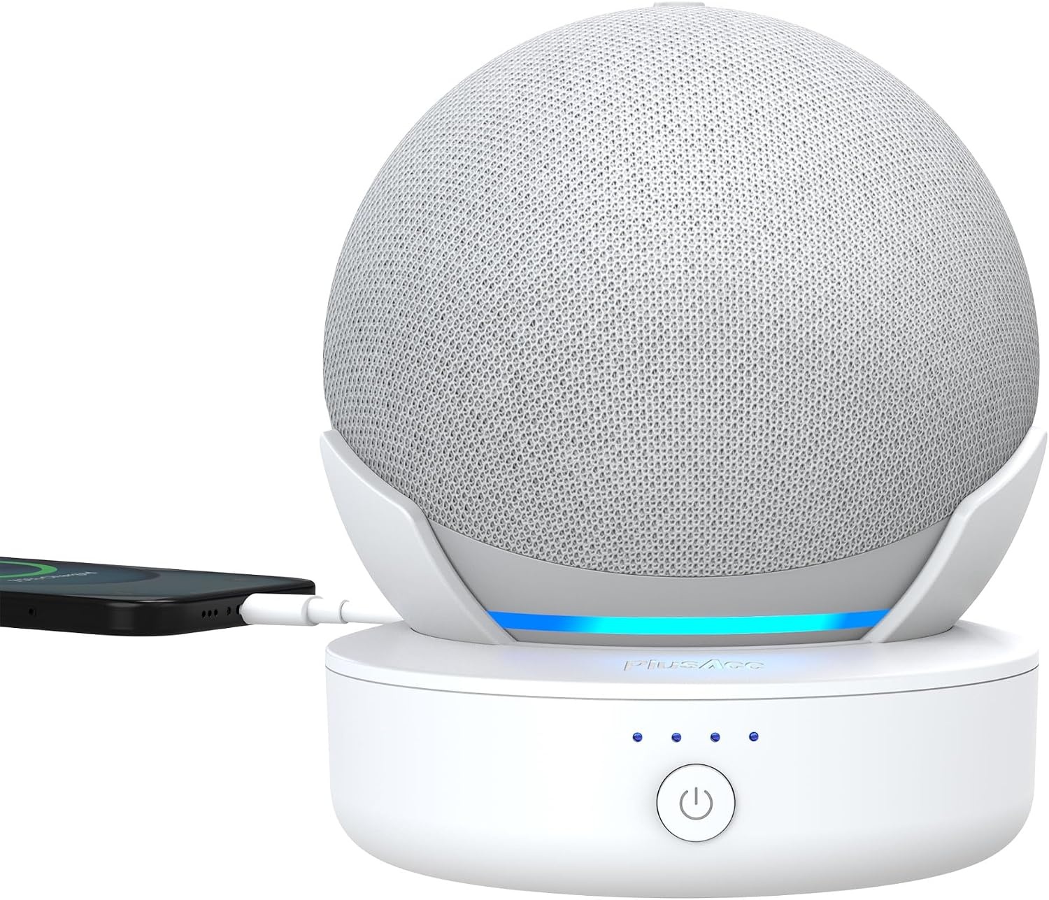 Station batterie sans fil pour enceinte S Blanc - 32% de remise