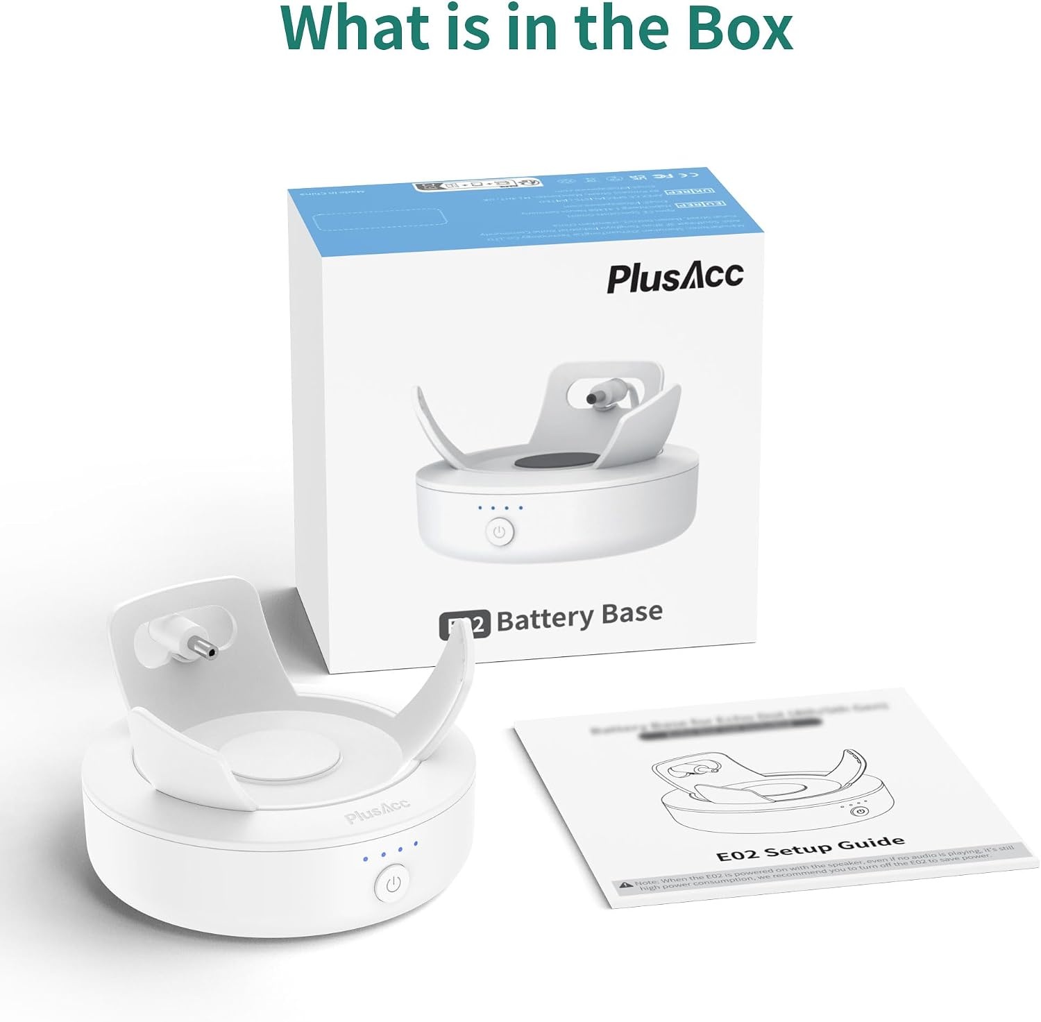 Station batterie sans fil pour enceinte S Blanc - 32% de remise