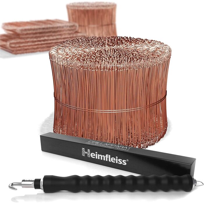 Outil de torsion 310mm + 1000 liens cuivre 1,0x140mm - 32% de remise - Taille M