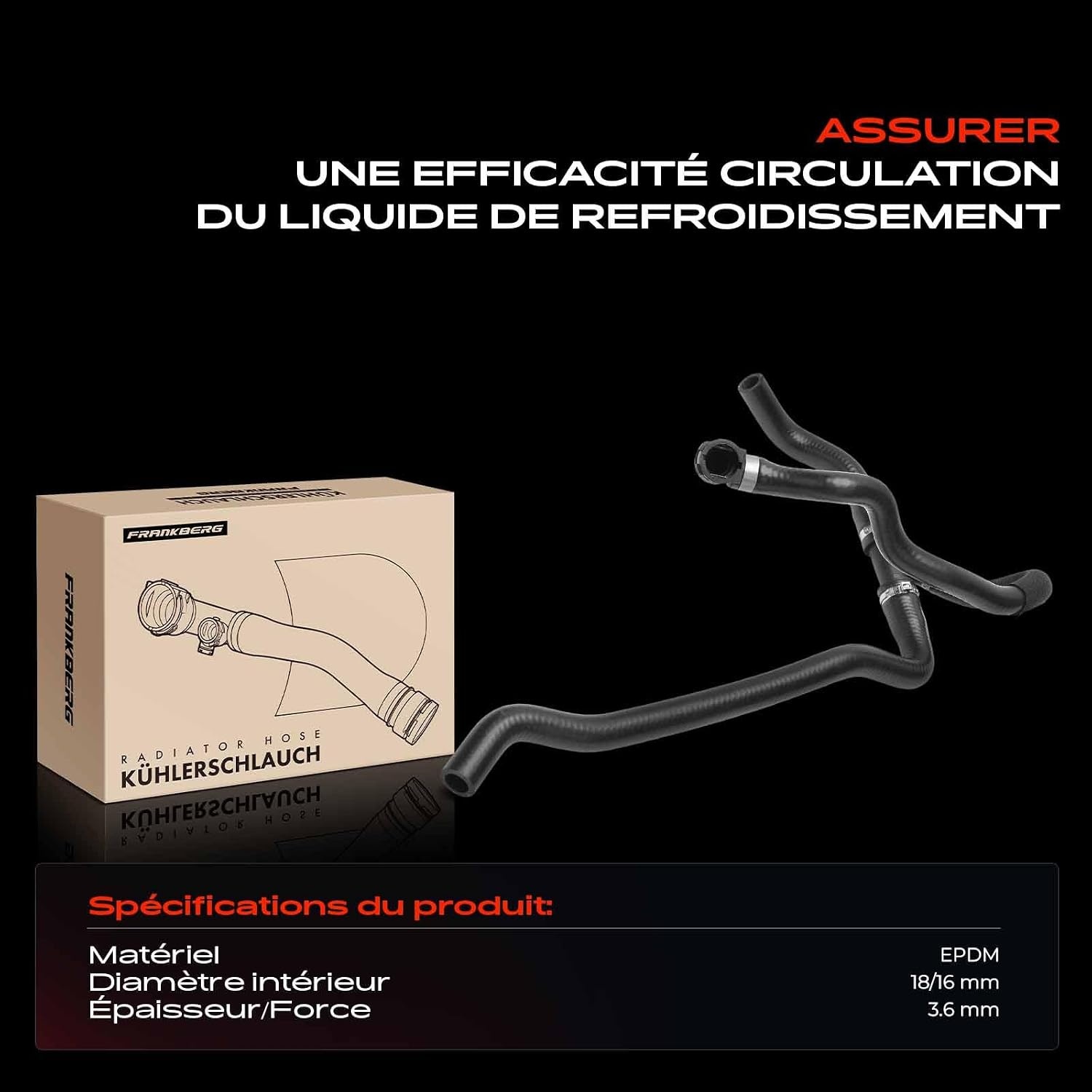 Frankberg Durite de refroidissement pour BMW X5 E70 - 33% de remise