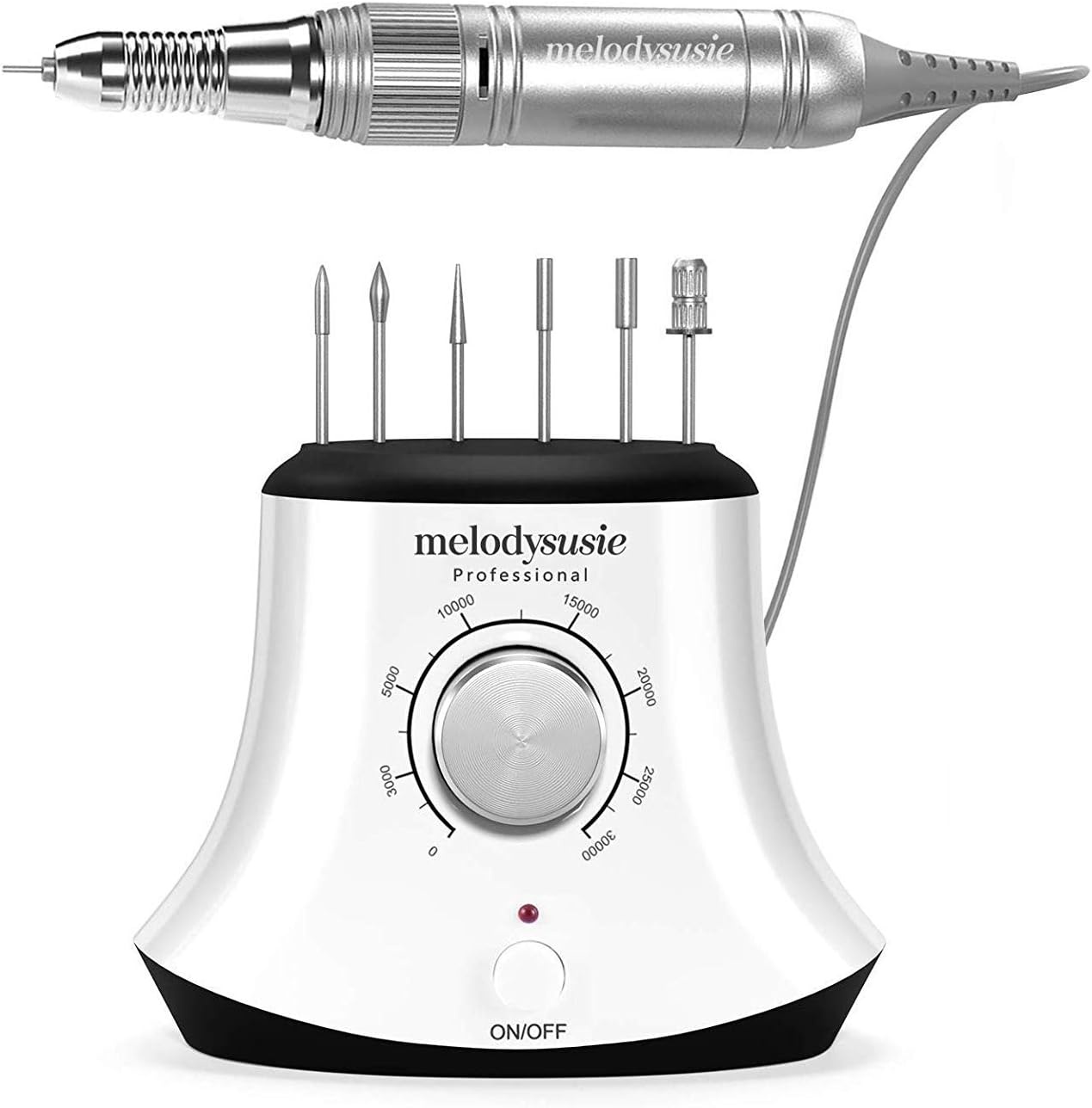 Ponceuse à ongles électrique 30 000 tr/min - Blanc - 33% de remise