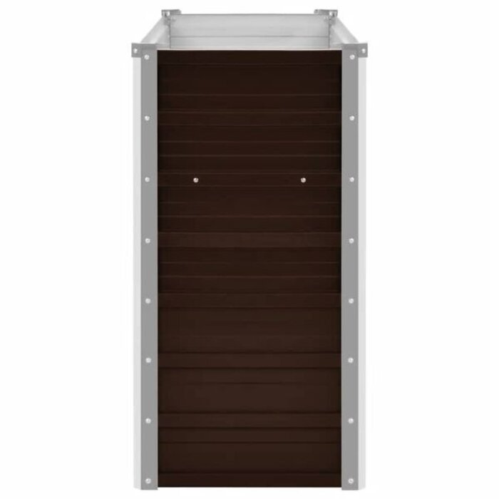 Vidaxl Jardinière surélevée acier galvanisé 160x40x77cm - 33% de remise