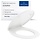 Abattant WC Ovale en Duroplast - Blanc Alpin - 34% de remise