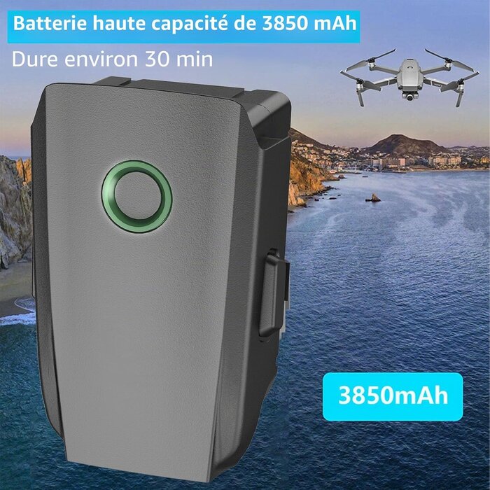 Batterie pour Drone Mavic 2 Pro et Zoom - 3850 mAh - 34% de remise