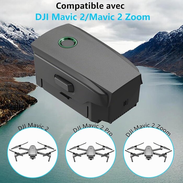 Batterie pour Drone Mavic 2 Pro et Zoom - 3850 mAh - 34% de remise