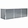 Jardinière surélevée acier galvanisé 240cm - Gris - 35% de remise
