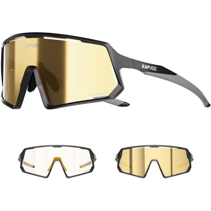 Lunettes de sport photochromiques ultra-légères - 32% de remise