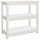 Table console murale en pin massif blanc 80x40 cm - 34% de remise