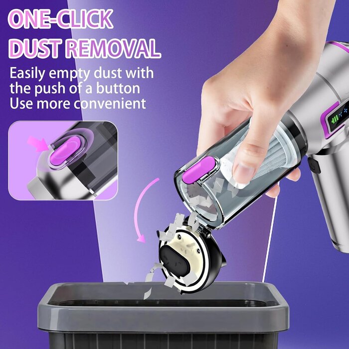 Aspirateur à main sans fil 4-en-1 avec soufflerie - 31% de remise