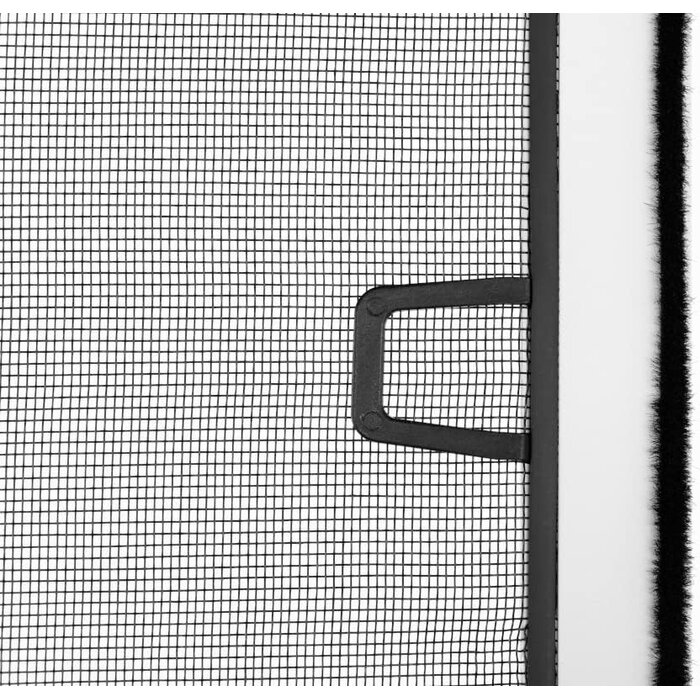 Moustiquaire de fenêtre 100x120 cm - Aluminium blanc - 32% de remise