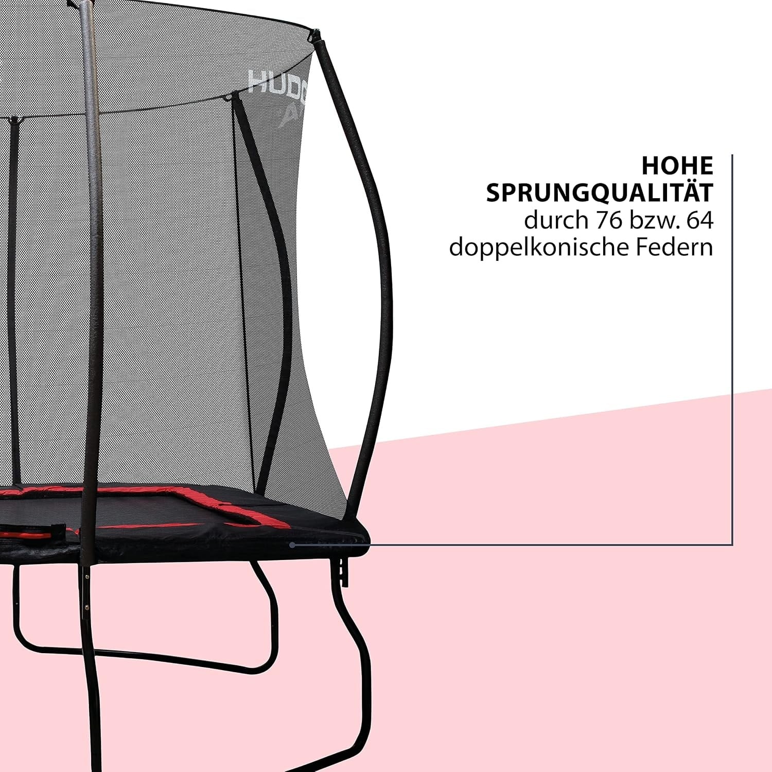 Trampoline rectangulaire 244 x 366 cm - 32% de remise