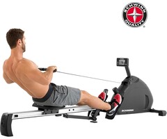 Rameur magnétique pliable - 10 niveaux - 44% de remise