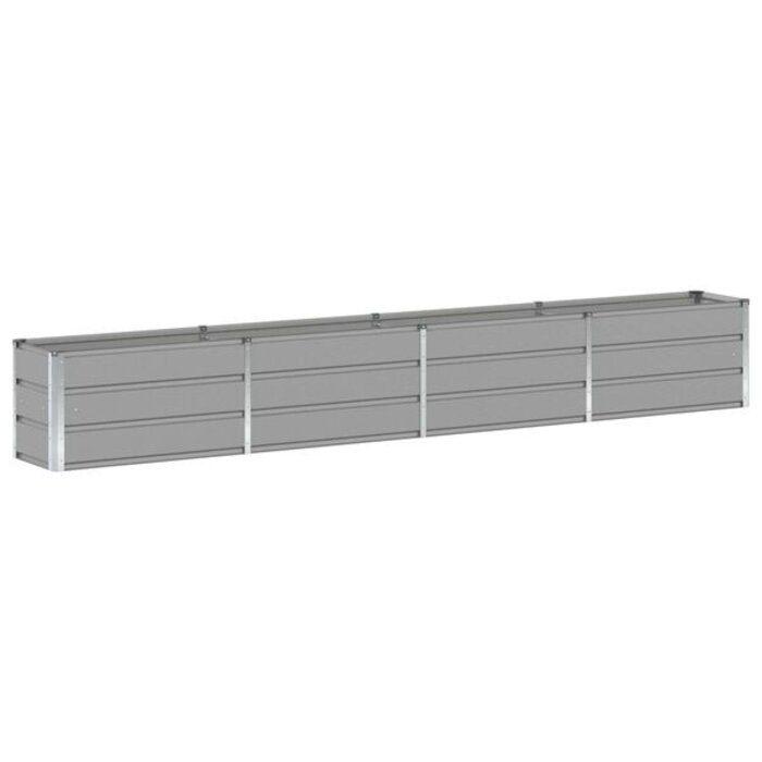 Vidaxl Grande Jardinière Acier 320 cm Gris Clair - 34% de remise